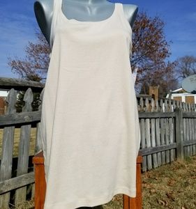 Loft cream Large tank top New